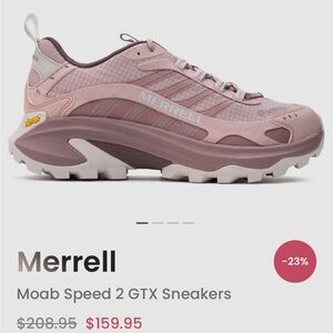 Merrell Women’s Moab Speed 2 GTX Sneakers